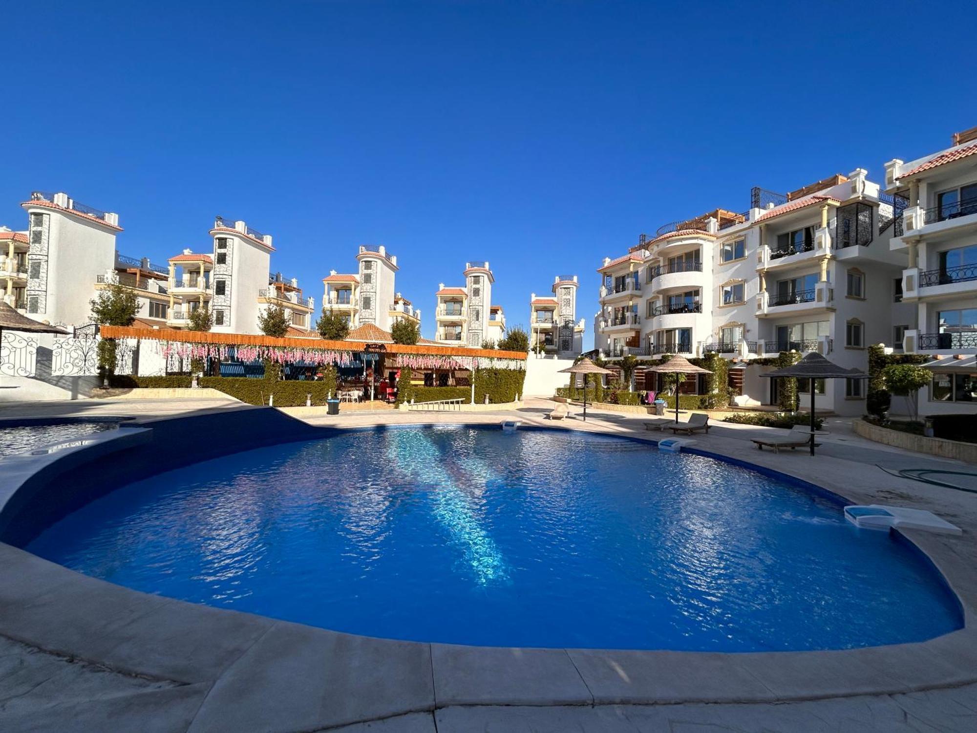 3-Bedroom Apartment On The Third Floor With 3 Balconies And Lovely Pool View, Street View And Free Beach Access In Sharm Hills Resort Sharm El-Sheikh Exterior foto