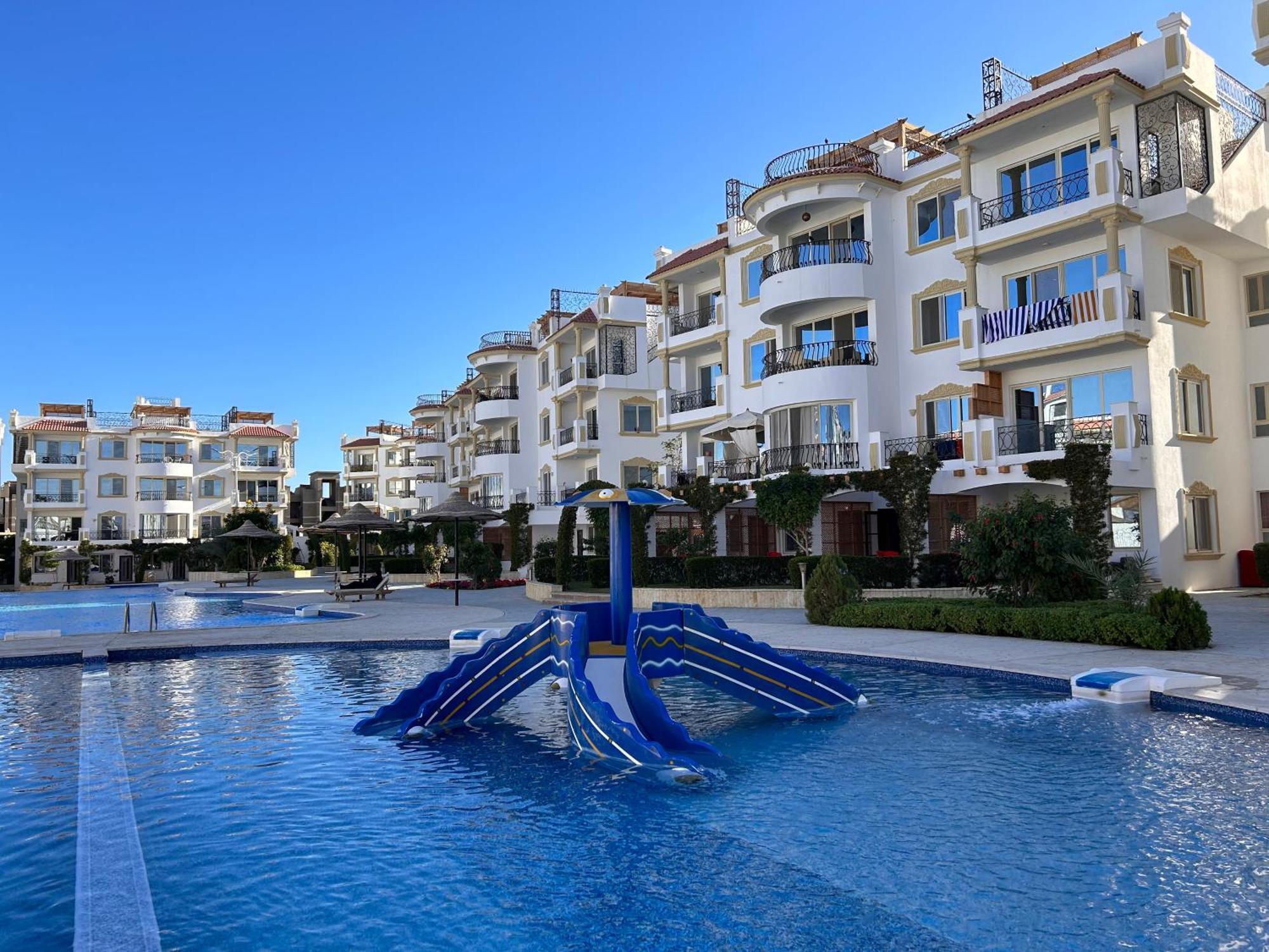 3-Bedroom Apartment On The Third Floor With 3 Balconies And Lovely Pool View, Street View And Free Beach Access In Sharm Hills Resort Sharm El-Sheikh Exterior foto