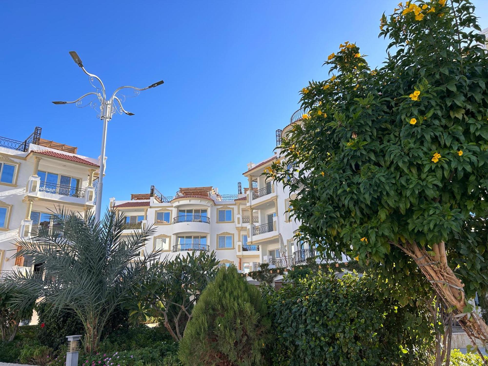 3-Bedroom Apartment On The Third Floor With 3 Balconies And Lovely Pool View, Street View And Free Beach Access In Sharm Hills Resort Sharm El-Sheikh Exterior foto