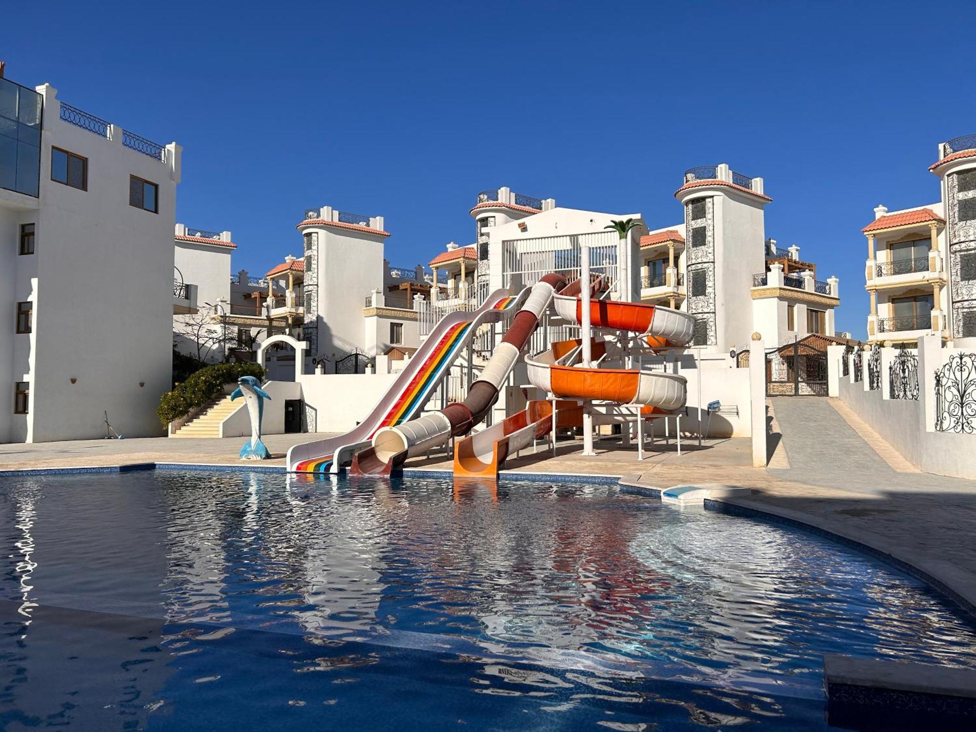 3-Bedroom Apartment On The Third Floor With 3 Balconies And Lovely Pool View, Street View And Free Beach Access In Sharm Hills Resort Sharm El-Sheikh Exterior foto